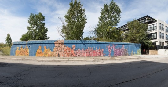 VoCA contemporary murals on morgan