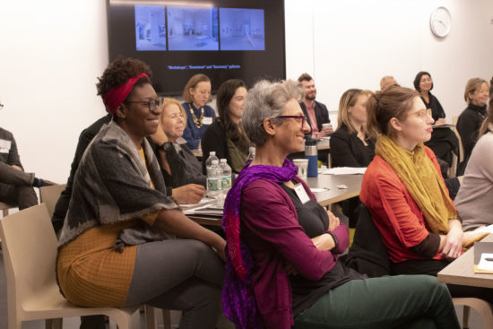 the Artist Interview Workshop held at MoMA in 2019