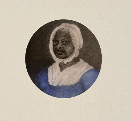 A painted portrait of Elizabeth "Mumbet" Freeman
