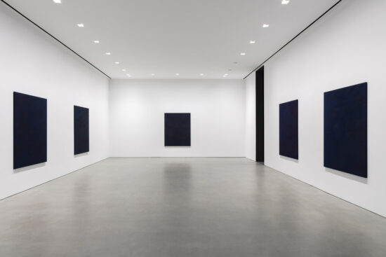 An installation view of Sharon Lockhart at Gladstone Gallery, 2022