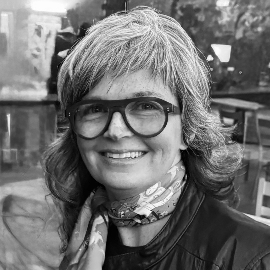 Black and white headshot photo of Mira Friedlaender